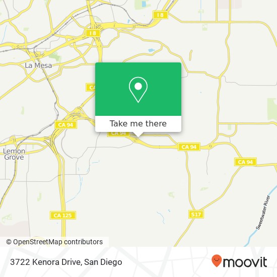3722 Kenora Drive map