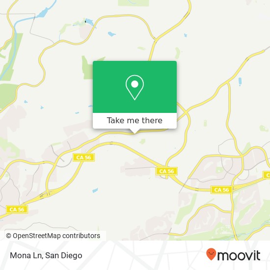 Mapa de Mona Ln