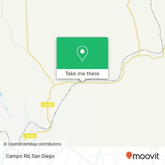 Campo Rd map