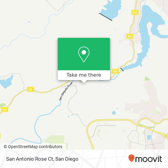 San Antonio Rose Ct map