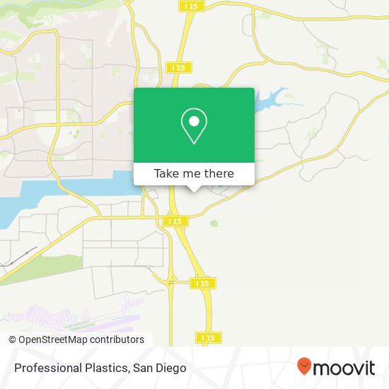 Professional Plastics map