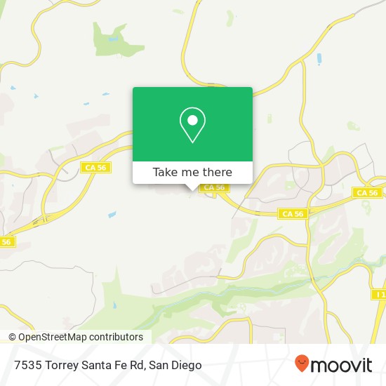 7535 Torrey Santa Fe Rd map