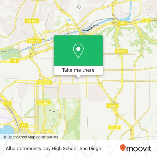 Mapa de Alba Community Day High School