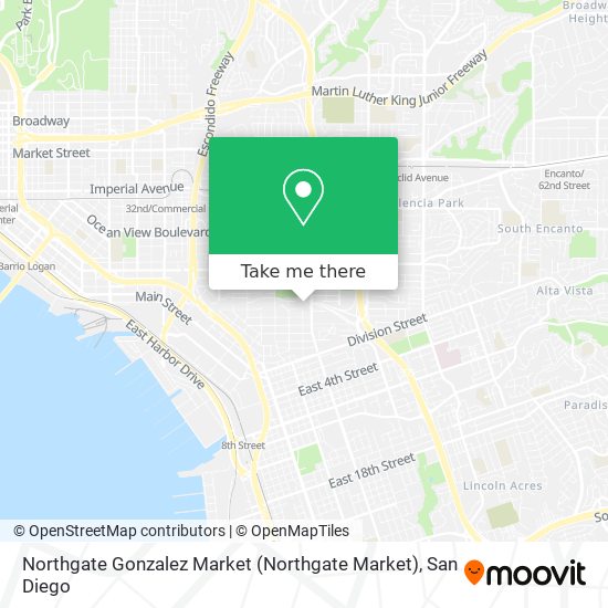 Northgate Gonzalez Market (Northgate Market) map