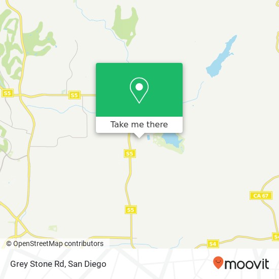 Mapa de Grey Stone Rd