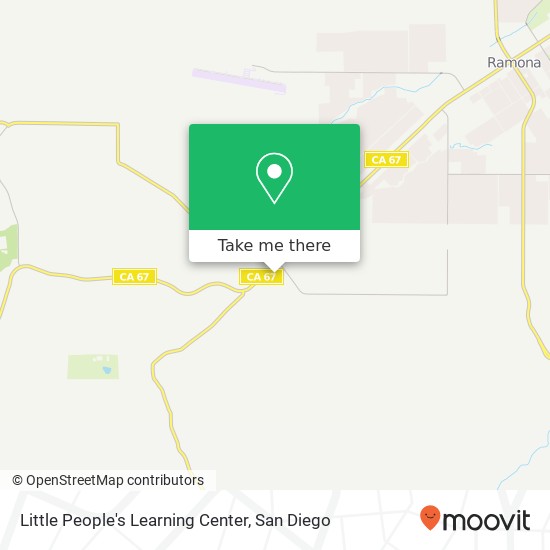 Little People's Learning Center map