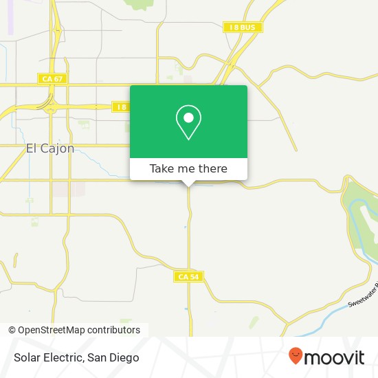 Solar Electric map