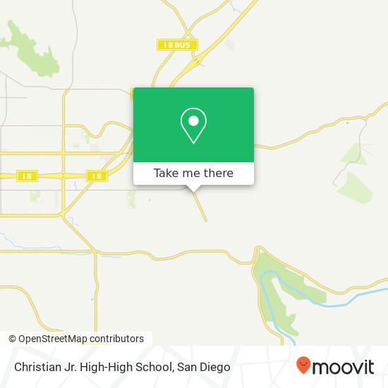 Christian Jr. High-High School map