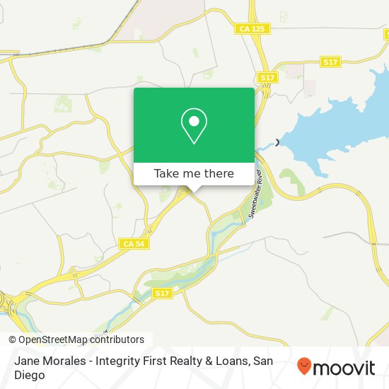 Mapa de Jane Morales - Integrity First Realty & Loans