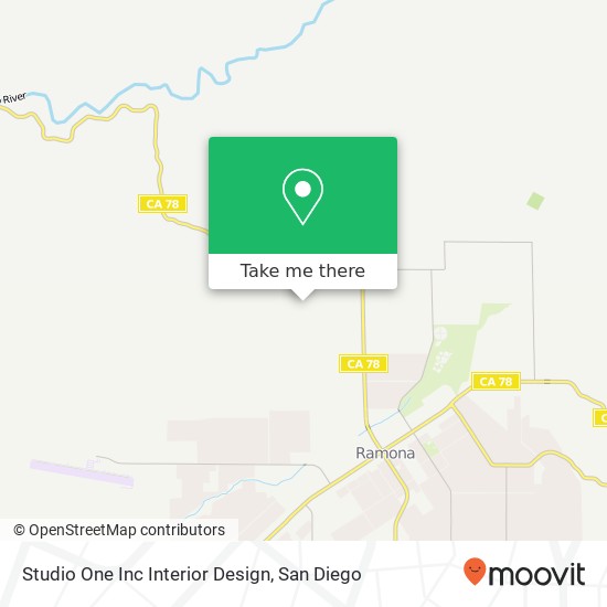 Studio One Inc Interior Design map