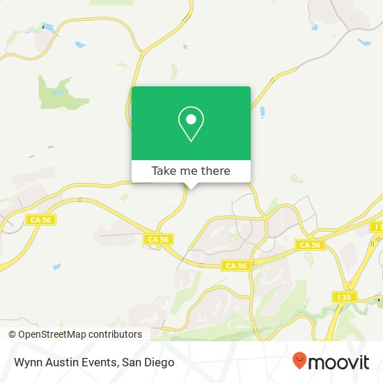 Mapa de Wynn Austin Events