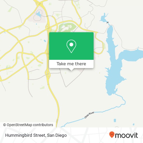 Hummingbird Street map