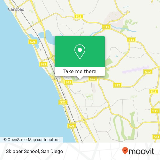 Skipper School map