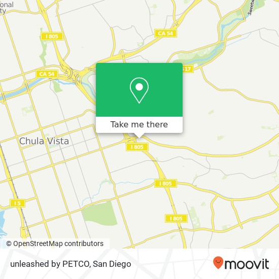 unleashed by PETCO map