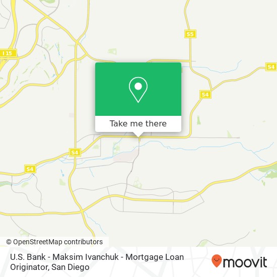 U.S. Bank - Maksim Ivanchuk - Mortgage Loan Originator map