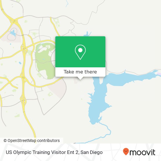 Mapa de US Olympic Training Visitor Ent 2