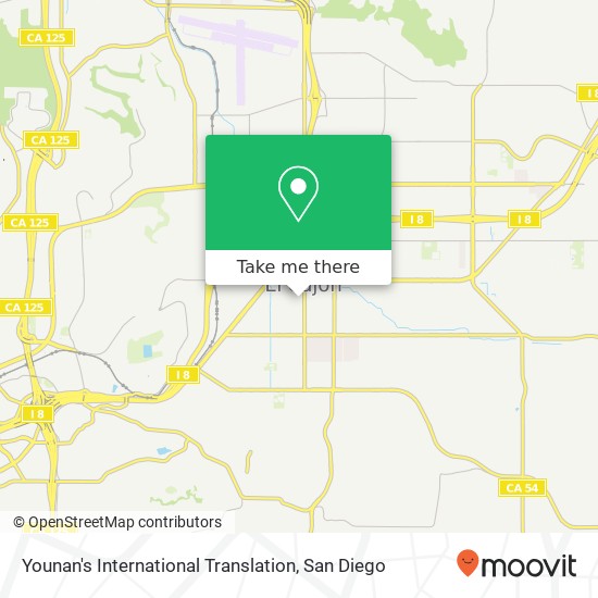 Mapa de Younan's International Translation