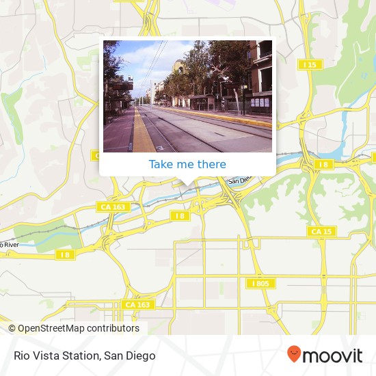 Rio Vista Station map