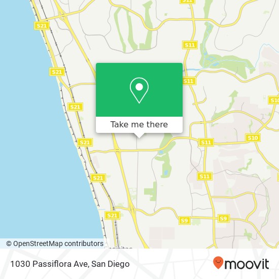 1030 Passiflora Ave map