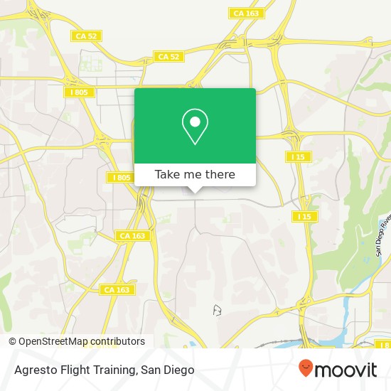 Agresto Flight Training map