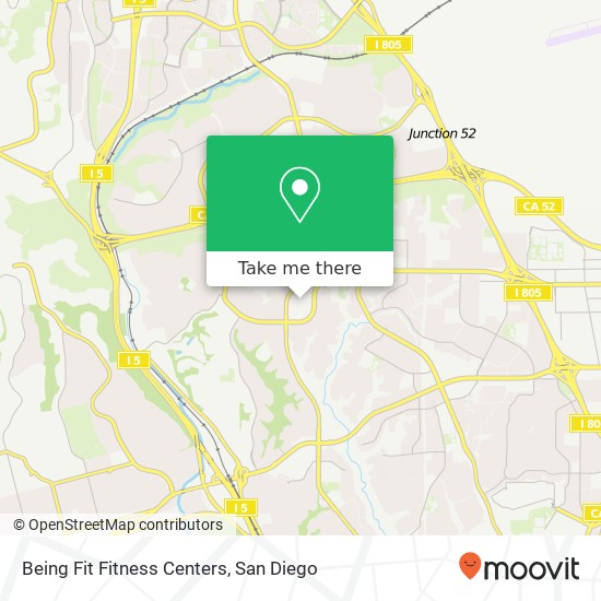 Mapa de Being Fit Fitness Centers