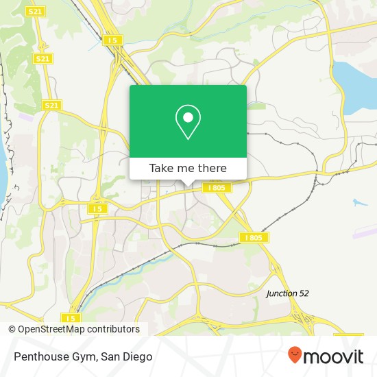 Mapa de Penthouse Gym
