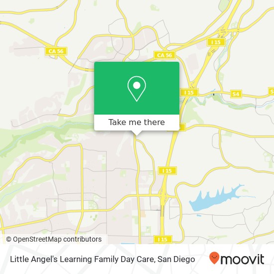 Little Angel's Learning Family Day Care map