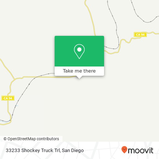33233 Shockey Truck Trl map