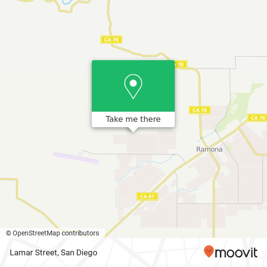 Lamar Street map