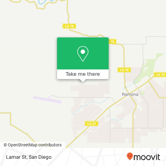 Lamar St map