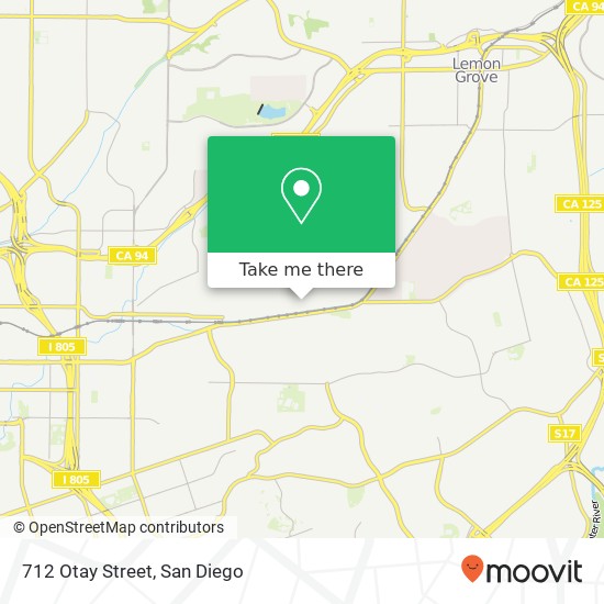 712 Otay Street map