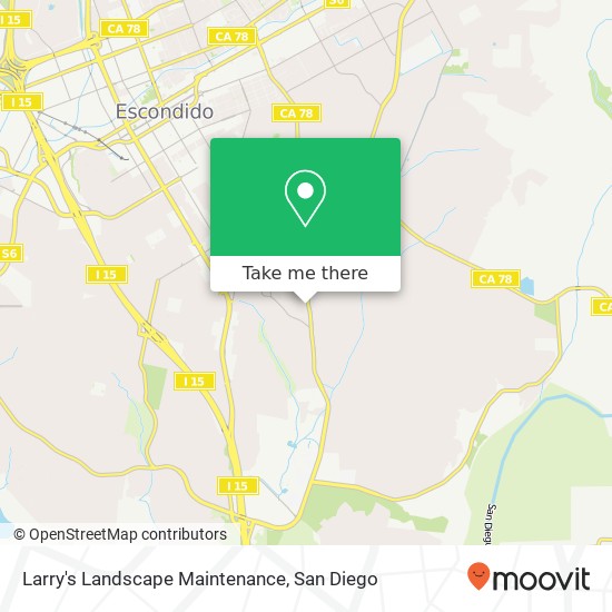 Mapa de Larry's Landscape Maintenance