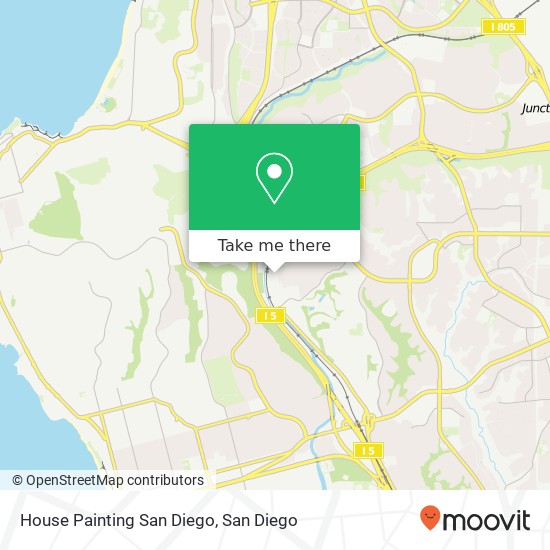 Mapa de House Painting San Diego