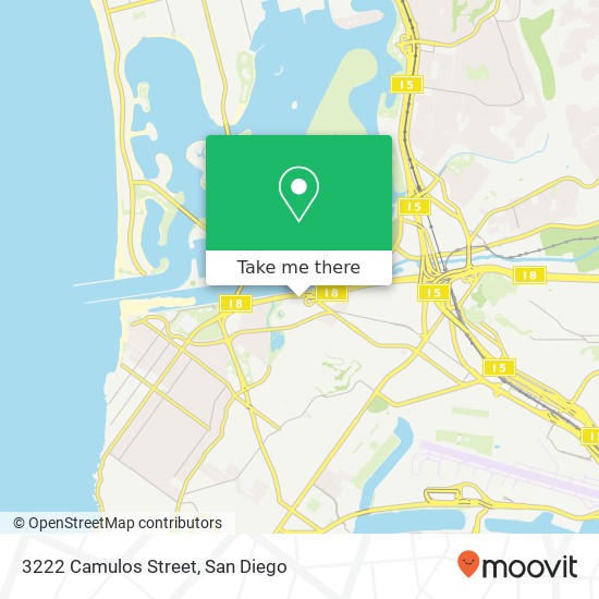 Mapa de 3222 Camulos Street