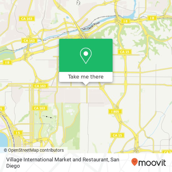 Mapa de Village International Market and Restaurant