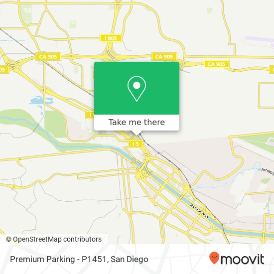 Premium Parking - P1451 map