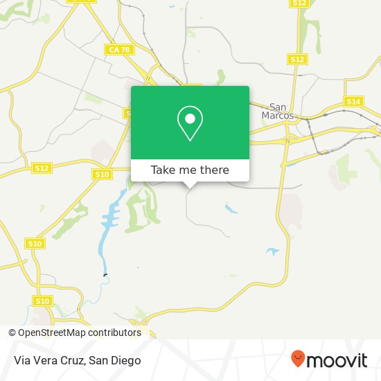 Mapa de Via Vera Cruz