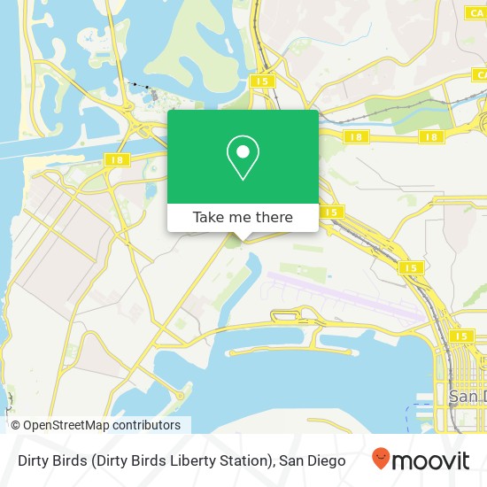 Dirty Birds (Dirty Birds Liberty Station) map