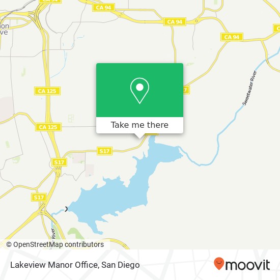 Mapa de Lakeview Manor Office