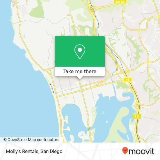 Molly's Rentals map
