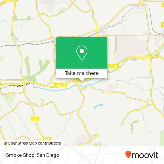 Smoke Shop map