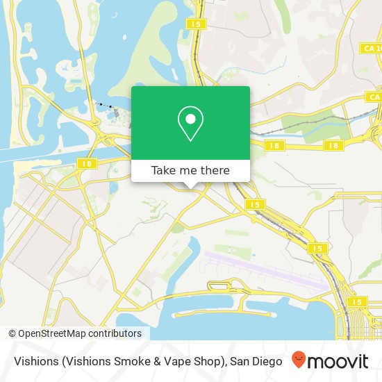 Mapa de Vishions (Vishions Smoke & Vape Shop)