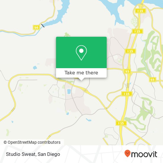 Mapa de Studio Sweat