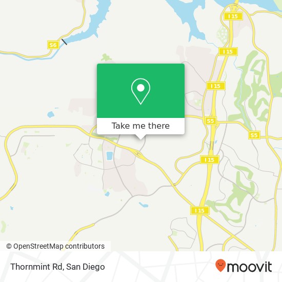 Mapa de Thornmint Rd