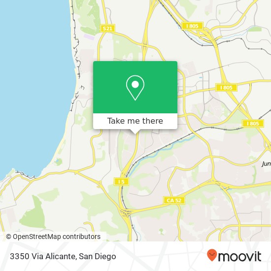 3350 Via Alicante map