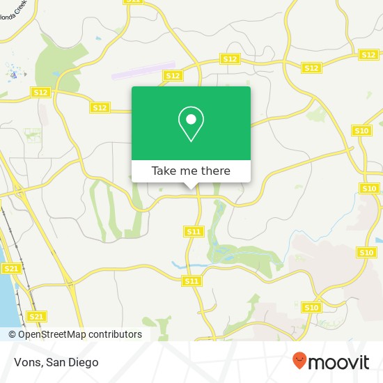 Vons map