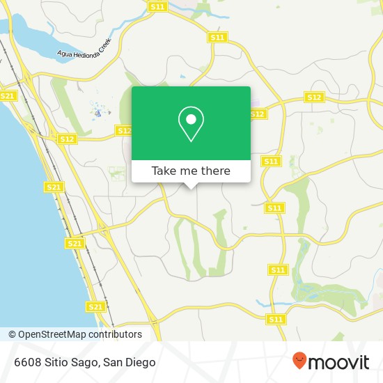 6608 Sitio Sago map