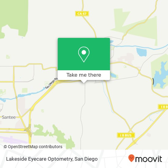 Lakeside Eyecare Optometry map