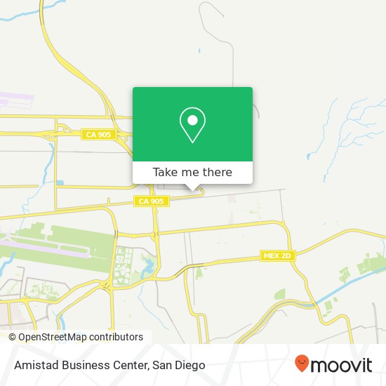 Amistad Business Center map