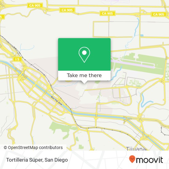Mapa de Tortilleria Súper